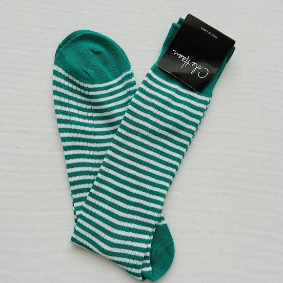 COLE HAAN Men's  SOCKS Striped Greenhouse - Picture 1 of 2